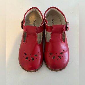 Felix & Flora Red Mary Jane Shoes
